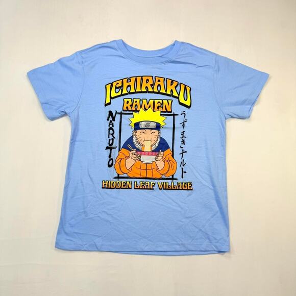 Naruto Ichiraku Ramen graphic tee in blue Sz M - Picture 1 of 5